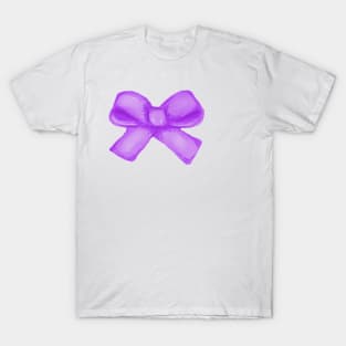 Purple Bow T-Shirt